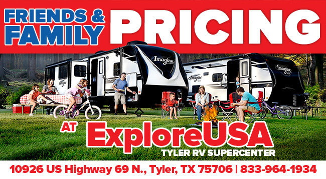 Friends & Family Pricing At ExploreUSA Tyler Location