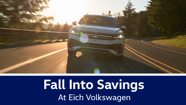 Fall into savings at Eich Volkswagen