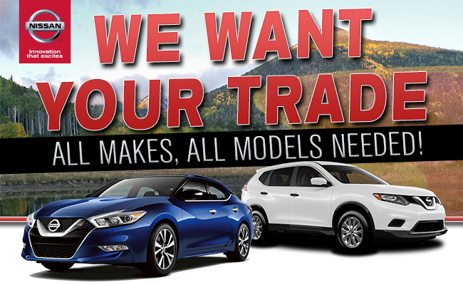 We Want Your Trade