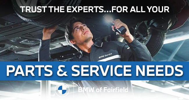 Service specials at BMW of Fairfield