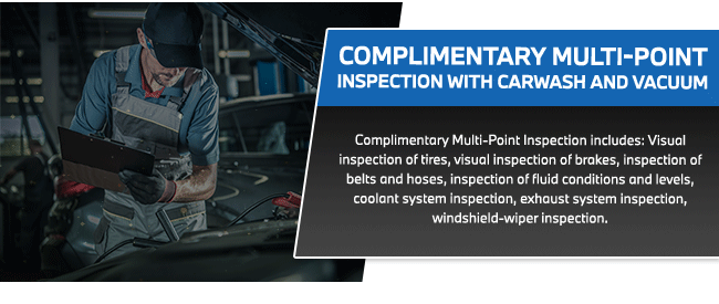 Complimentary Multi-point Inspection