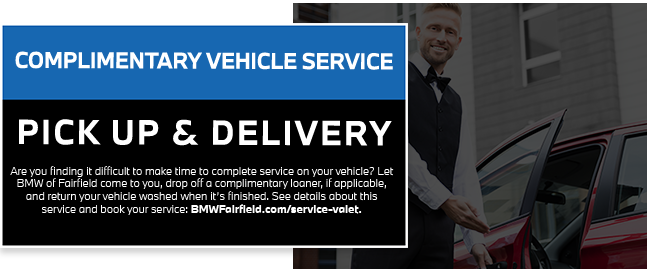 Complimentary Service Pick up and Delivery