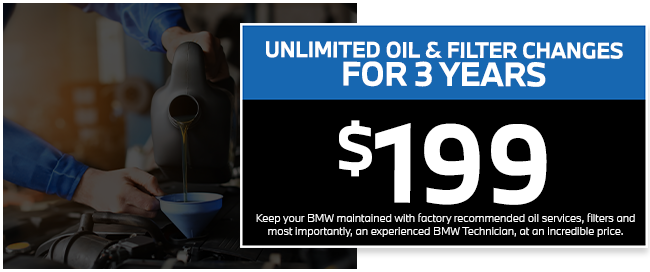 Unlimited Oil Changes for 3 years. See dealer for details.