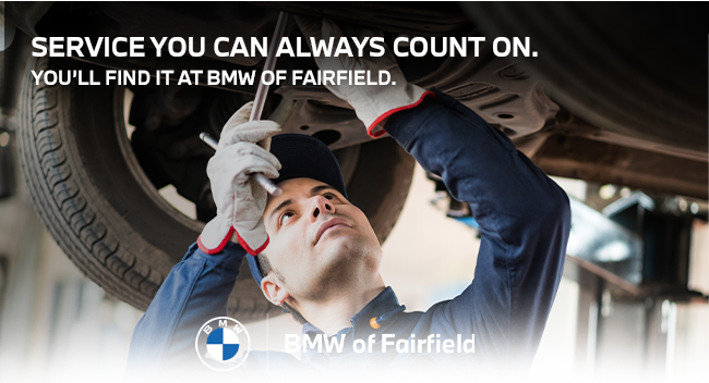 Service specials at BMW of Fairfield