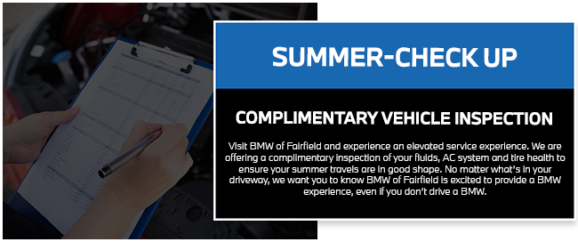 Service specials at BMW of Fairfield