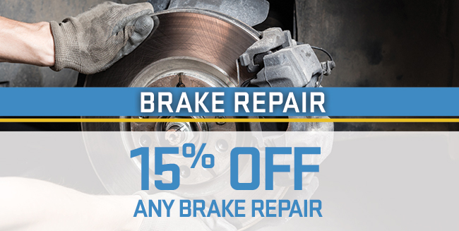 15% Off Any Brake Repair