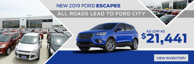 NEW 2019 FORD ESCAPES 