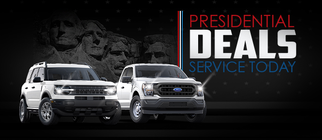 Presidential deals service today