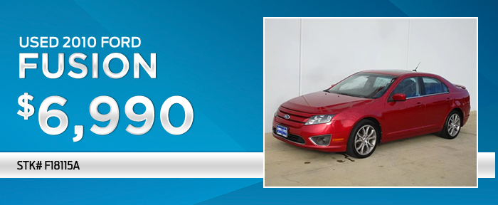 USED 2010 Ford Fusion