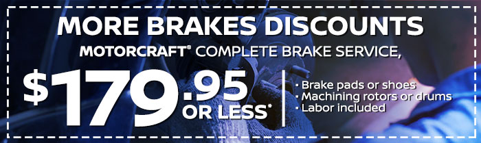 More Brakes Discounts