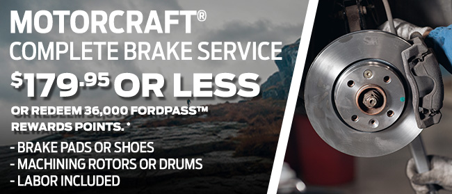 Motorcraft® brake pads 