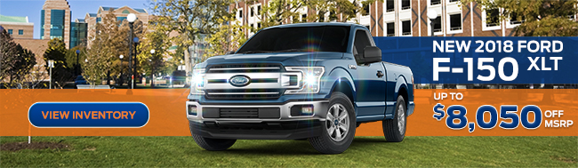 New 2018 Ford F-150 XLT