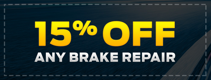 15% Any Brake Repair 