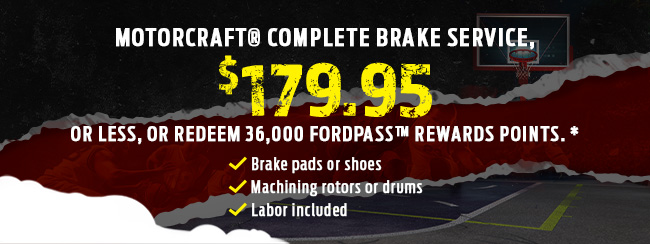 Motorcraft brake pads 