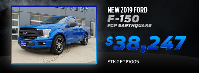 New 2019 Ford F-150 FCP EARTHQUAKE