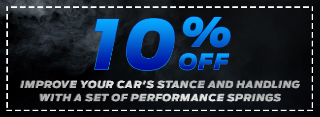 10% Off Performance Spring Upgrades