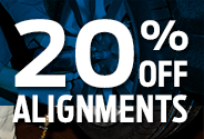 20% Off Alignments