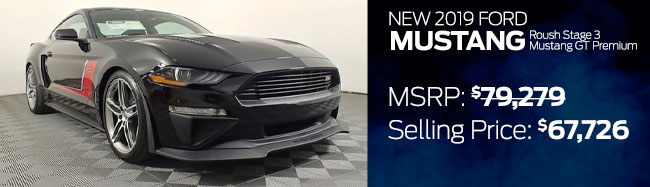 NEW 2019 FORD MUSTANG ROUSH STAGE 3 MUSTANG GT PREMIUM