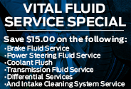 Vital Fluid Service Special
