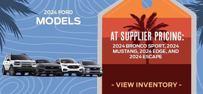 2024 Ford Models at Supplier pricing