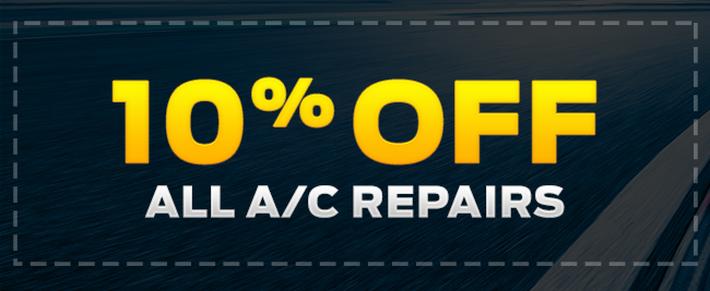 10% Off All A/C Repairs