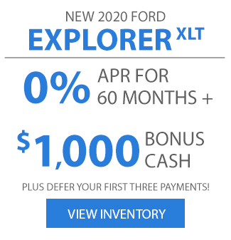 New 2020 Ford Explorer XLT