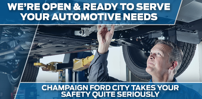 We’re Open & Ready To Serve Your Automotive Needs