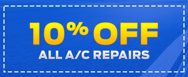 10% Off All A/C Repairs