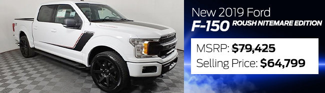 NEW 2019 FORD F-150 ROUSH NITEMARE EDITION