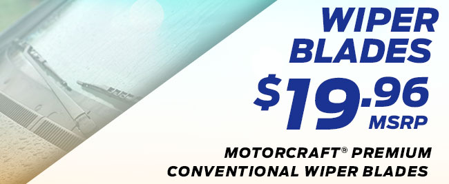 Motorcraft® Premium Conventional Wiper Blades 