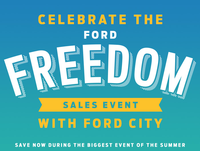 Celebrate the Ford Freedom Sales Event with Ford City