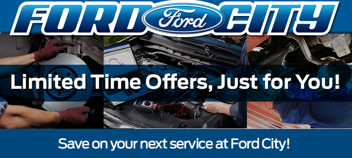 Limited Time Offers, Just for You! Save on your next service at Ford City