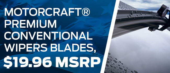 Motorcraft Premium Flat Wiper Blades