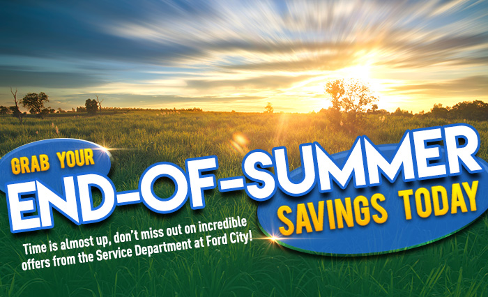 Grab Your End of Summer Savings Today