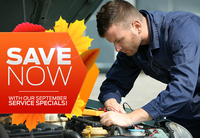 Save Now with our September Service Specials!