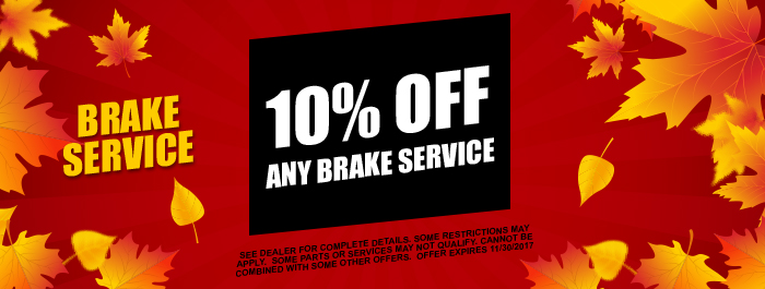 10% Off Any Brake Service