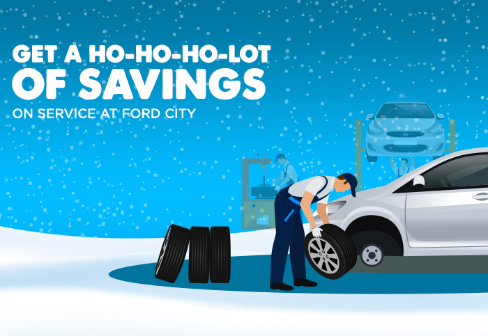Get A Ho-Ho- Ho-Lot Of Savings On Service At Ford City