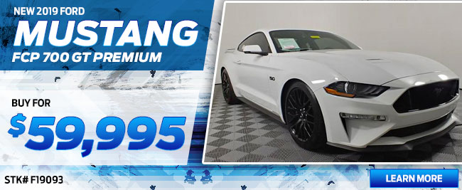 New 2019 Ford Mustang FCP 700 GT Premium
