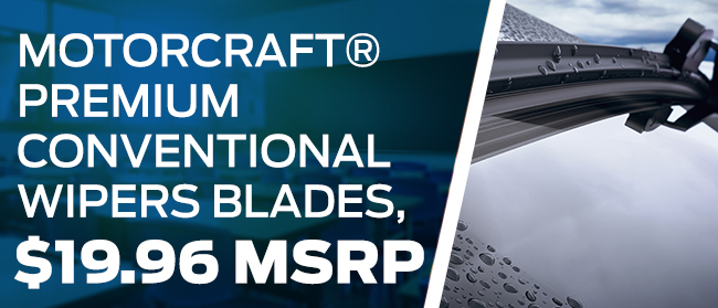 Motorcraft Premium Conventional Wiper Blades