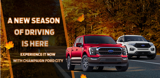 A new season of driving is here - experience now with champaign Ford City