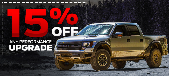 Get 15% Off Any Performance Upgrade