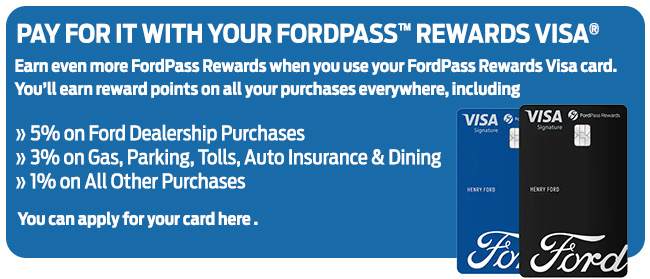 Pay For it with your FORDPASS