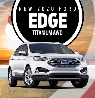 New 2020 Ford EDGE TITANIUM AWD