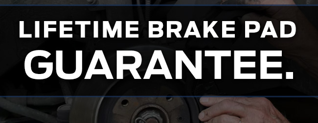 lifetime brake pad guarantee