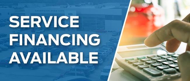 SERVICE FINANCING AVAILABLE