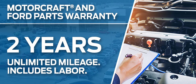 Motorcraft® And Ford Parts Warranty 