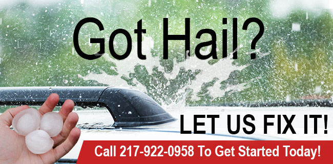 Got Hail? Let Us Help Fix It! 
