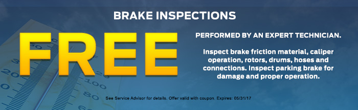 Free Brake Inspections 