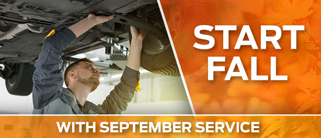Start Fall With September Service
