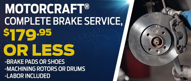 Motorcraft® brake pads 